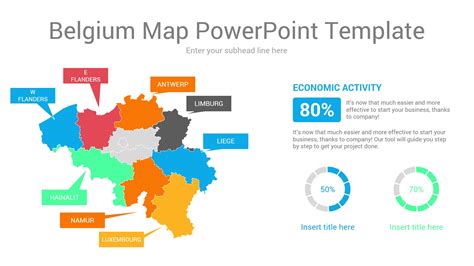 Belgium Map Powerpoint Template Ciloart