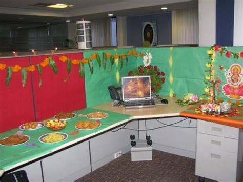 Office decoration themes with modern home decorating ideas beach 20 cubicle decor ideas to make your office style work as hard other office desk decoration themes excellent birthday decorations 10 best cubicle decor ideas in 2018 how to decorate your. Pongal Decoration Ideas In Office | Cubicle design, Decor ...
