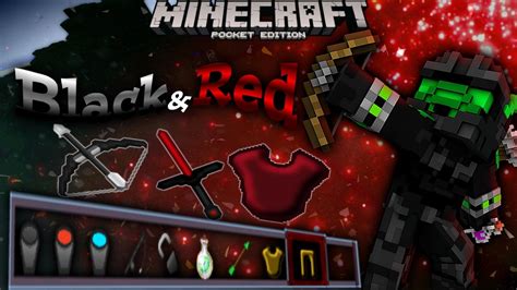 Red And Black Pvp Texture Pack For Minecraft Pe 01610170 Android