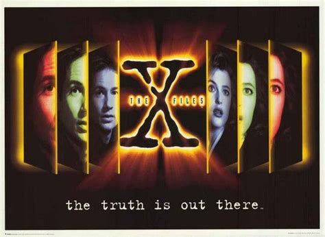 X Files Truth Is Out There 1995 Poster 25x35 X Files Vintage Posters Poster