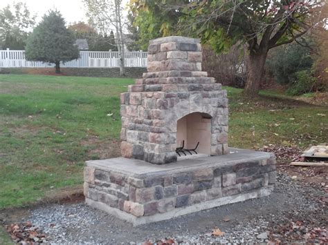 Cost To Build Outdoor Stone Fireplace Fireplace Ideas