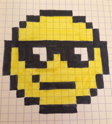 Pixel Art Smiley Cool Easy Pixel Art Pixel Art Pixel Art Pattern