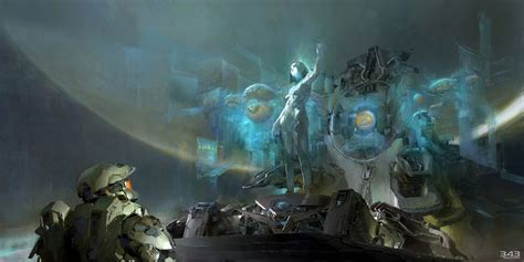 Cortana And Master Chief Art Halo Infinite Art Gallery