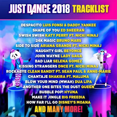 En iyi yabancı şarkıların listelendiği bu enfes müzik keyfini kesinlikle kaçırmamalısınız. Connect with Your Family with Just Dance 2018 - The Well ...