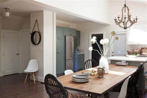 The materials of your table can influence the overall feel. Photo Page | HGTV