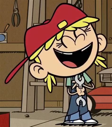 Lana Loud 😂laughing😂 while holding a 🔧Wrench🔧 and Holding Her 💚Heart💚
