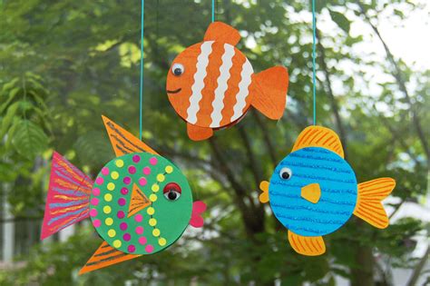 Original artwork by kerry chairman of the board heath, ready to ship! Jar Lid Fishes | Kids' Crafts | Fun Craft Ideas ...