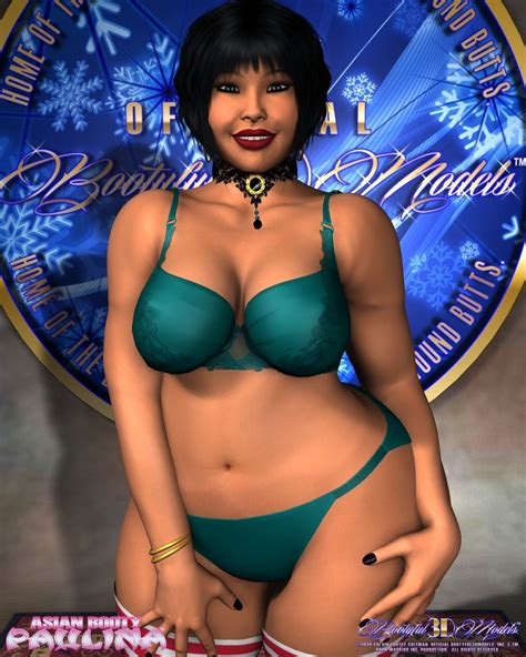 Official Bootyful3dmodels™ New Update Alert Asian Booty Paulina