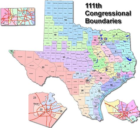 Fort Worth District About 111th Congressional Boundaries