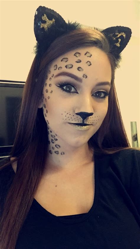 Cheetah Makeup Halloween Cat Halloween Makeup Kids Makeup Halloween