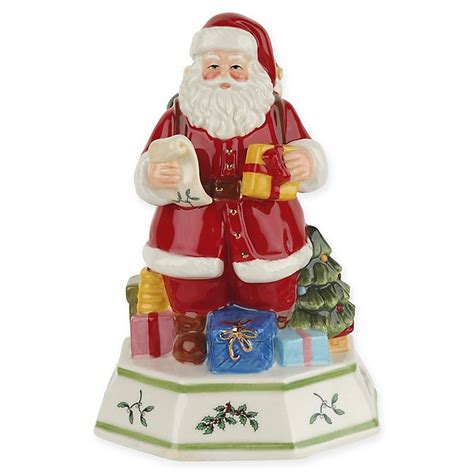 Spode Christmas Tree Santa Musical Figurine Bed Bath And Beyond Canada