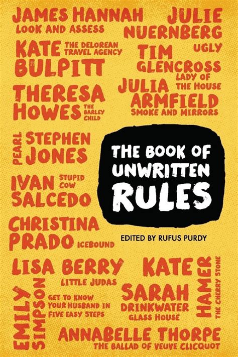 13 Authors From The Book Of Unwritten Rules Discuss The Inspiration