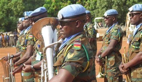 Ghanaian Peacekeepers In Aweil Receive Un Medal United Nations
