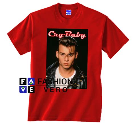 Johnny Depp Cry Baby Shirt Ajor Png
