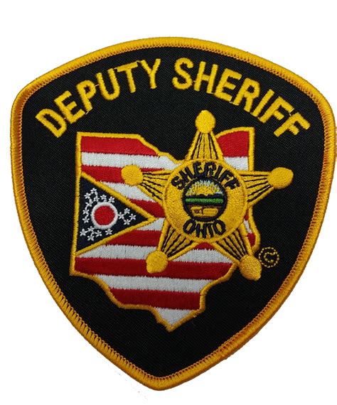 Premier Emblem Ohio Buckeye Sheriff Association Emblem Ball Cap - Red
