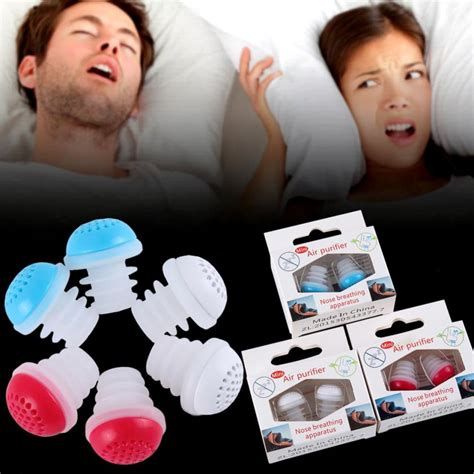 Buy 1 Pair Silicone Anti Snore Stopper Device Snore Free Snore Stopper Nose