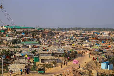 Rohingya Camp Cox S Bazar Bangladesh Editorial Image Image Of