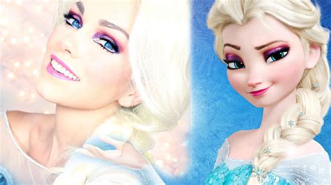 Disney S Queen Elsa Frozen Inspired Makeup Tutorial