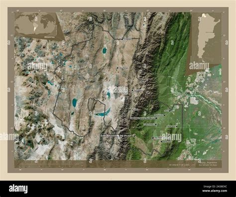 Jujuy Provincia Argentina Mapa Satelital De Alta Resolución Lugares