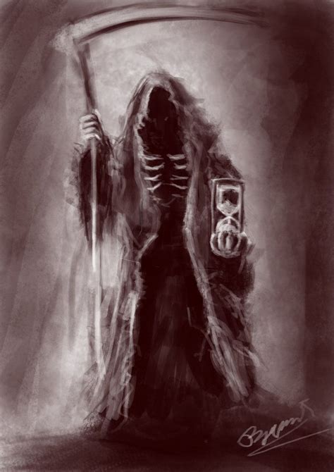 Grim Reaper By Bjarmibe On Deviantart