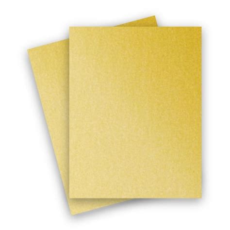 Stardream Metallic 85x11 Card Stock Paper Gold 105lb Cover 284gsm