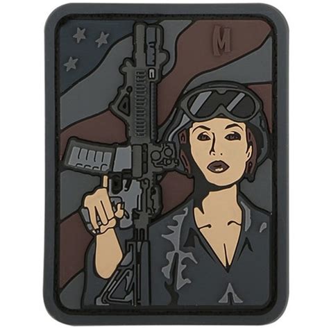 Maxpedition Pvc Patchsdgls Soldier Girl Morale Patch 18x24 Swat Ebay