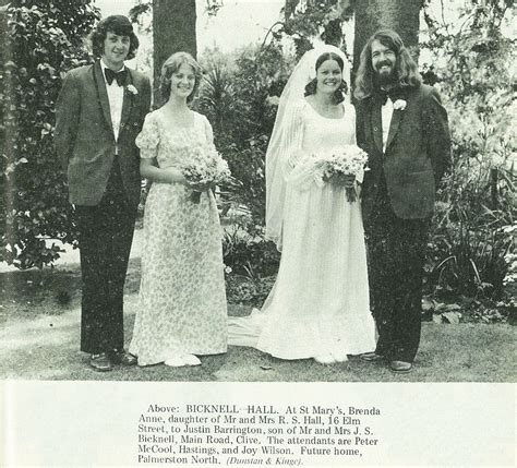 John's family pics in john lodge forum forum | the moody. Wedding Bells and Marriage Lines - Gisborne Photo News ...