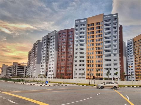Juat A Typical Public Housing Flats In Singapore Rsingapore