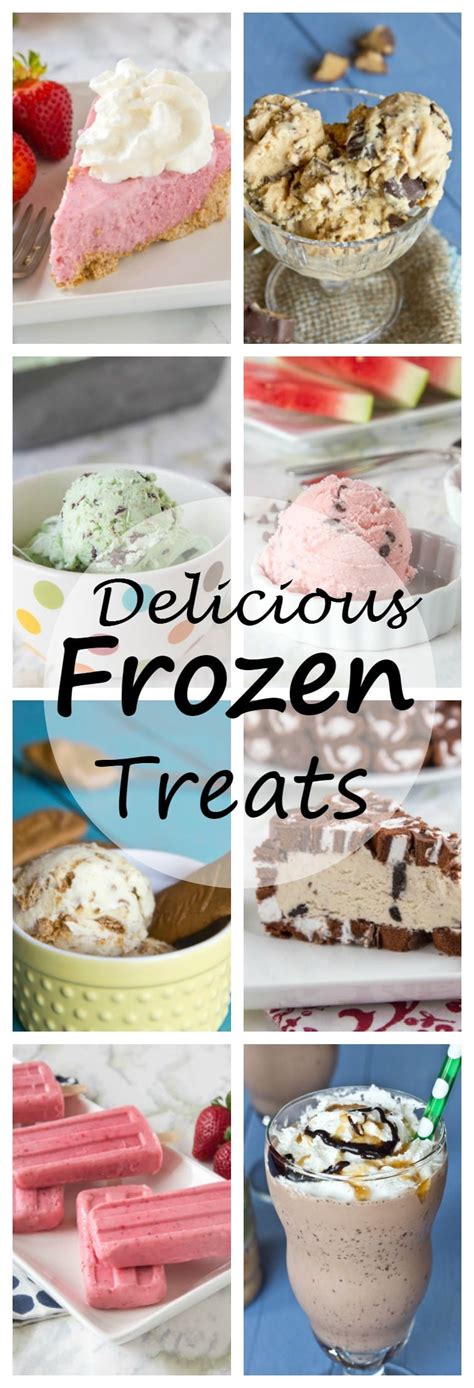 Delicious Frozen Treats Dinners Dishes And Desserts