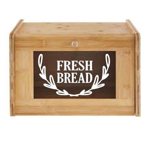 Fresh Bread Decal Kitchen Pantry Bread Box Label Computer Etsy