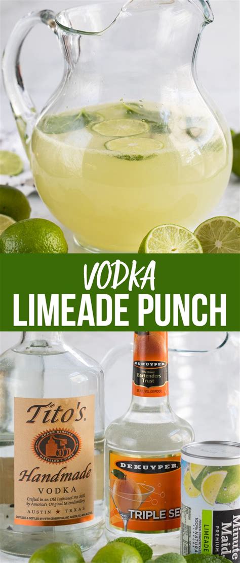 It goes without saying, the cherry limeade is the perfect drink for summer evenings. Vodka Limeade Punch - Crazy for Crust | Recipe | Punch ...