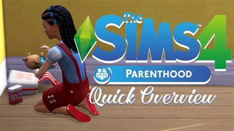 The Sims 4 Parenthood Overview And Casbuild Buy Youtube