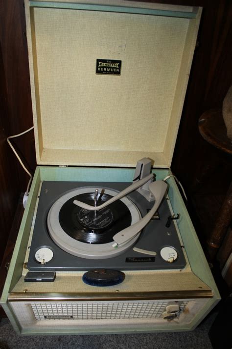 A Vintage Dansette Record Player