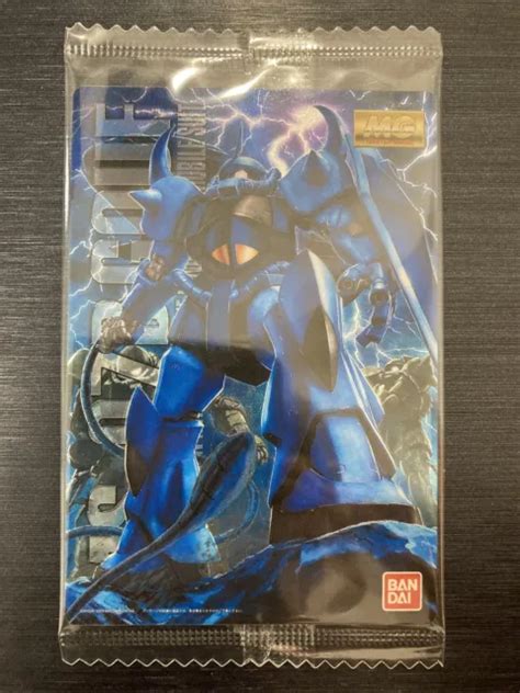 No Gundam Model Gunpla Package Art Collection Wafer Card Bandai