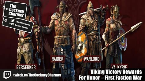 For Honor Viking Rewards For Winning First Faction War Xbox One