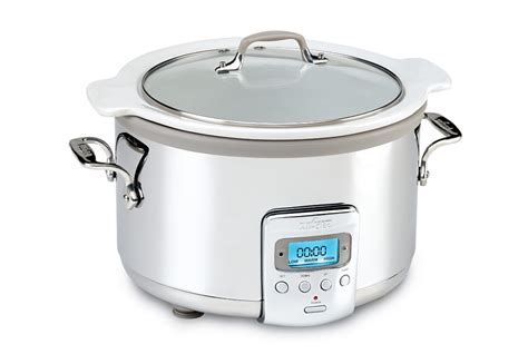 Swan ceramic slow cookers & pressure cookers. All-Clad 4 Qt. Electric Slow Cooker with Ceramic Insert # ...