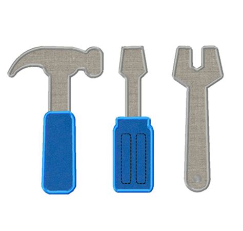Free Applique Tool Set Includes A Hammer Screwdriver And Wrench Daily