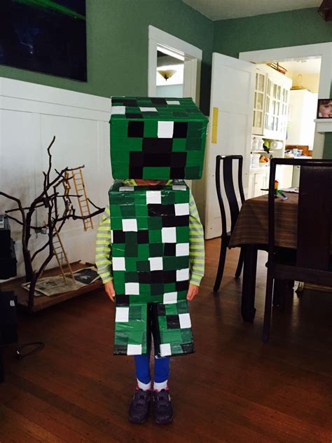 Minecraft Creeper Halloween Costume Minecraft Creeper Halloween