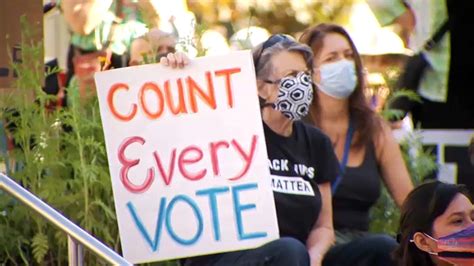 Make no mistake, we aren't any less persistent. Hundreds in Oakland Call for Every Vote to Be Counted ...
