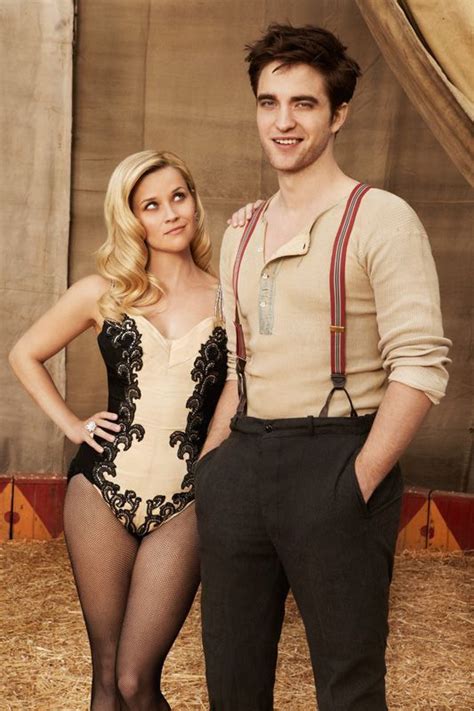 New Outtakes From Rob And Reese S Ew Photo Shoot Water For Elephants Robert