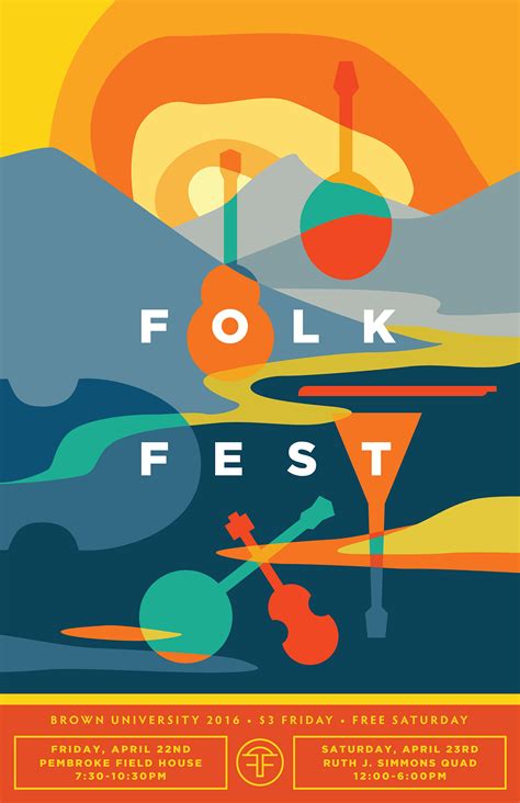 Folk Festival Posters on Behance