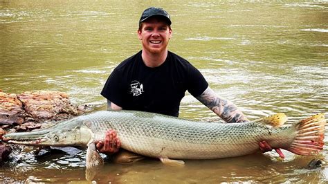 How To Fish The Trinity River Alligator Gar Fishing In Texas Youtube