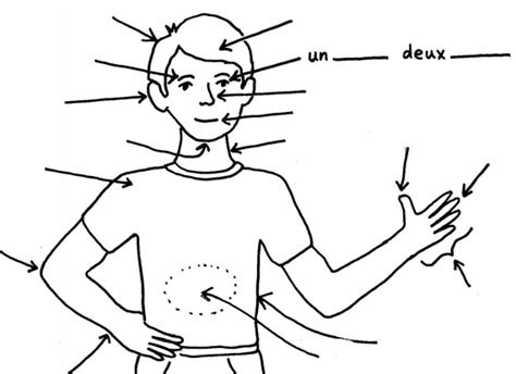 This body parts worksheet is relevant for nursery/lkg/ukg. Fill-in-the-blank worksheet for parts of the body - Ellen ...