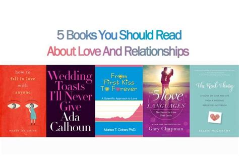 5 Books You Should Read About Love And Relationships Bookglow