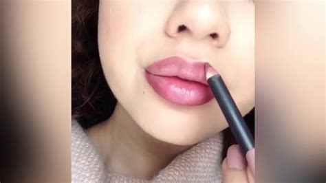 Beautiful Big Lips Lipstick Tutorial Compilation January 2017 Youtube
