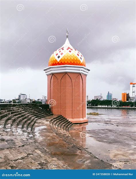 Masjid 99 Kubah Or 99 Dome Mosque One Of The Landmarks Of Makassar