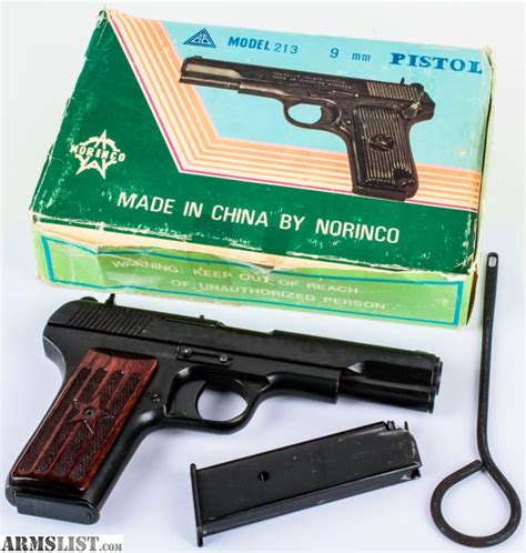 Armslist For Sale Chinese Norinco 213 9mm