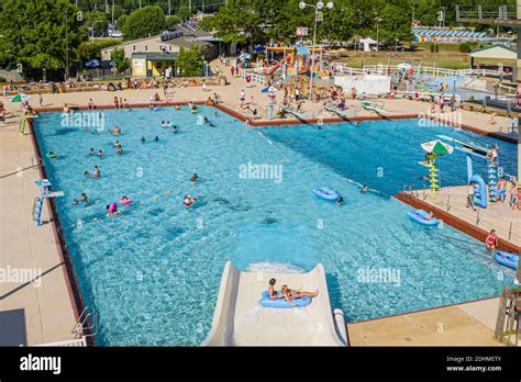 Alabama Decatur Point Mallard Park Waterparkwater Slide Swimming Pool