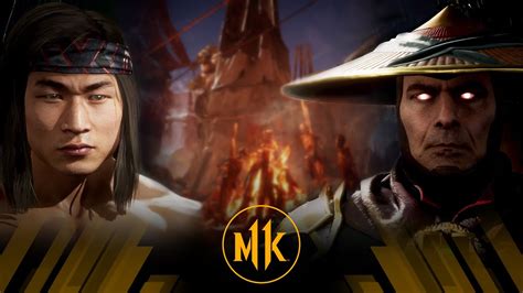 Mortal Kombat 11 Liu Kang Vs Raiden Very Hard Youtube