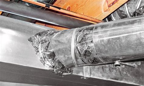 If you don't want to spend the money on professional duct sealing and insulation right now, consider air sealing the ducts as a diy project using mastic sealant or hvac tape (not duct tape!). Sealing HVAC Ducts with Foil Mastic Tape | DIY House Help ...